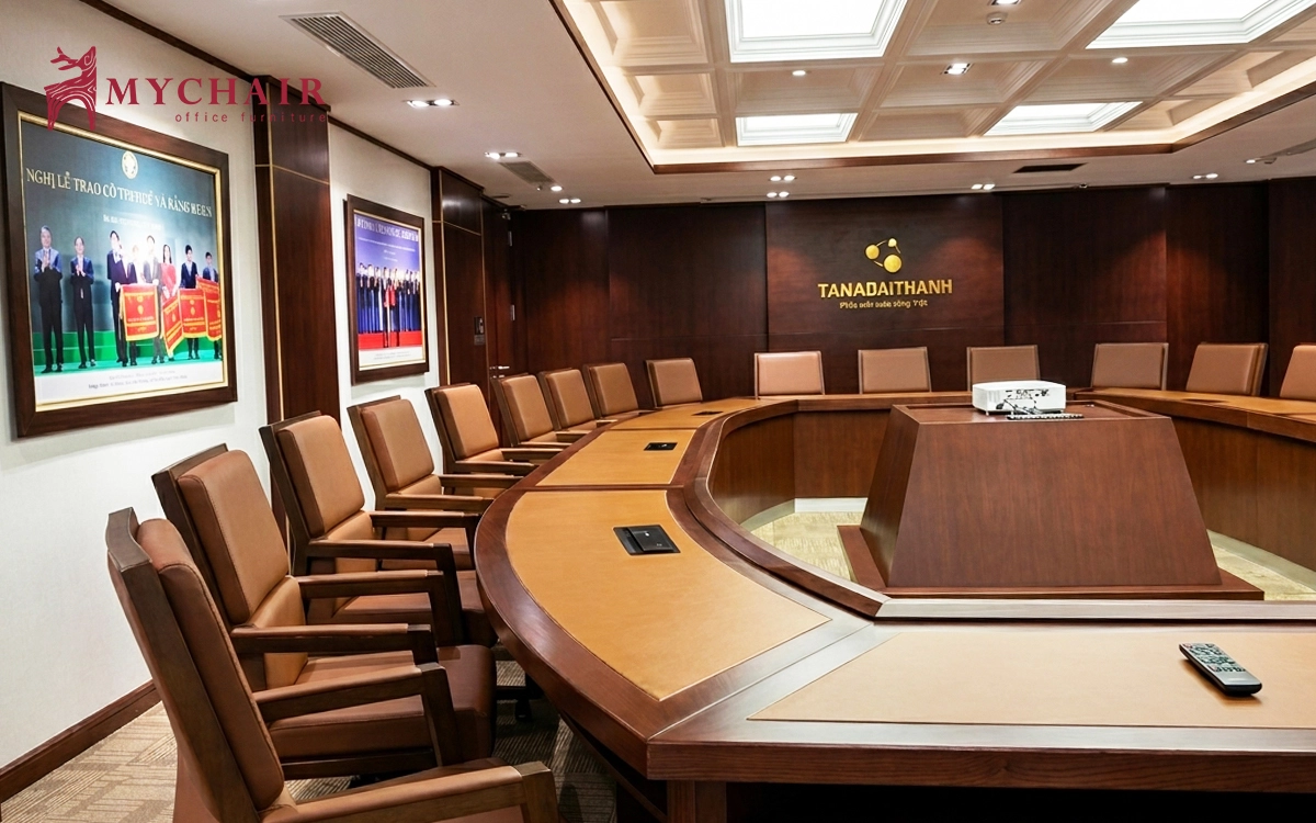mychair cung cấp nội thất văn phòng cho tập đoàn tân á đại thành