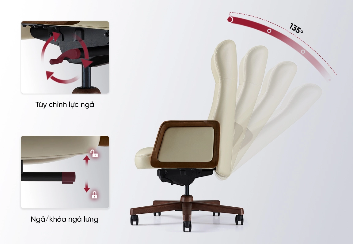 ghế da mychair 2560a