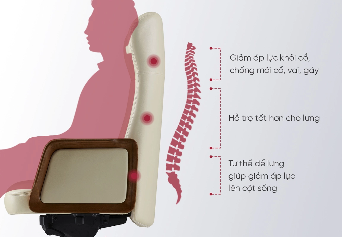 ghế da mychair 2560a