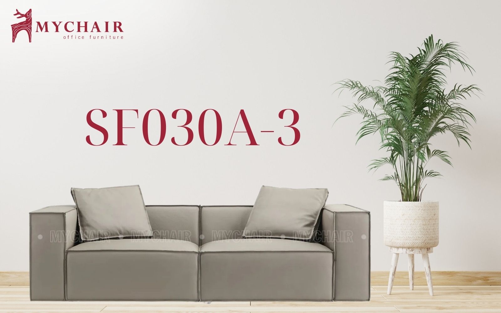 Ghế sô pha da Tân Phú SF030A-3