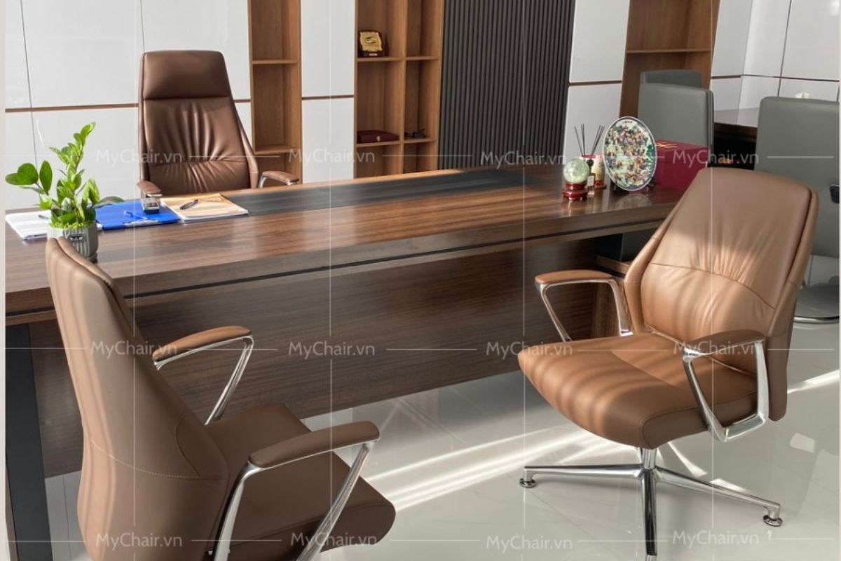 Dự án phòng làm việc giám đốc cao cấp lấy cảm hứng từ Châu Âu