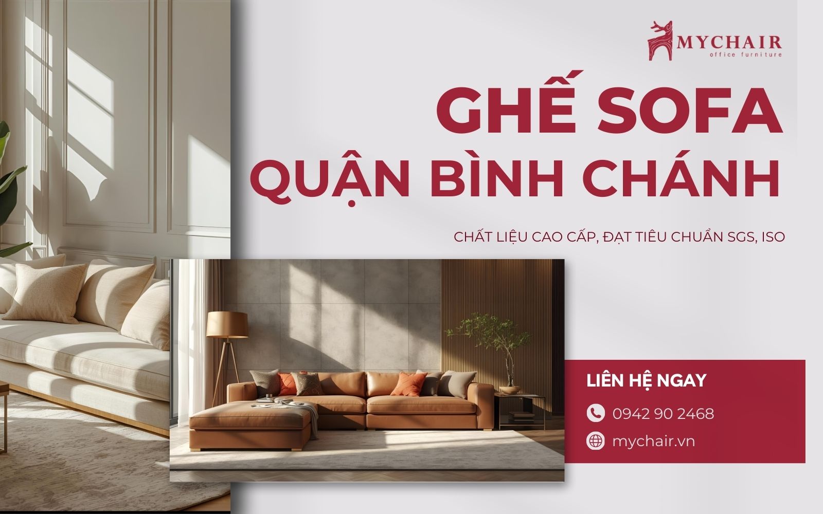 Cửa hàng bán ghế sofa quận Bình Chánh MyChair
