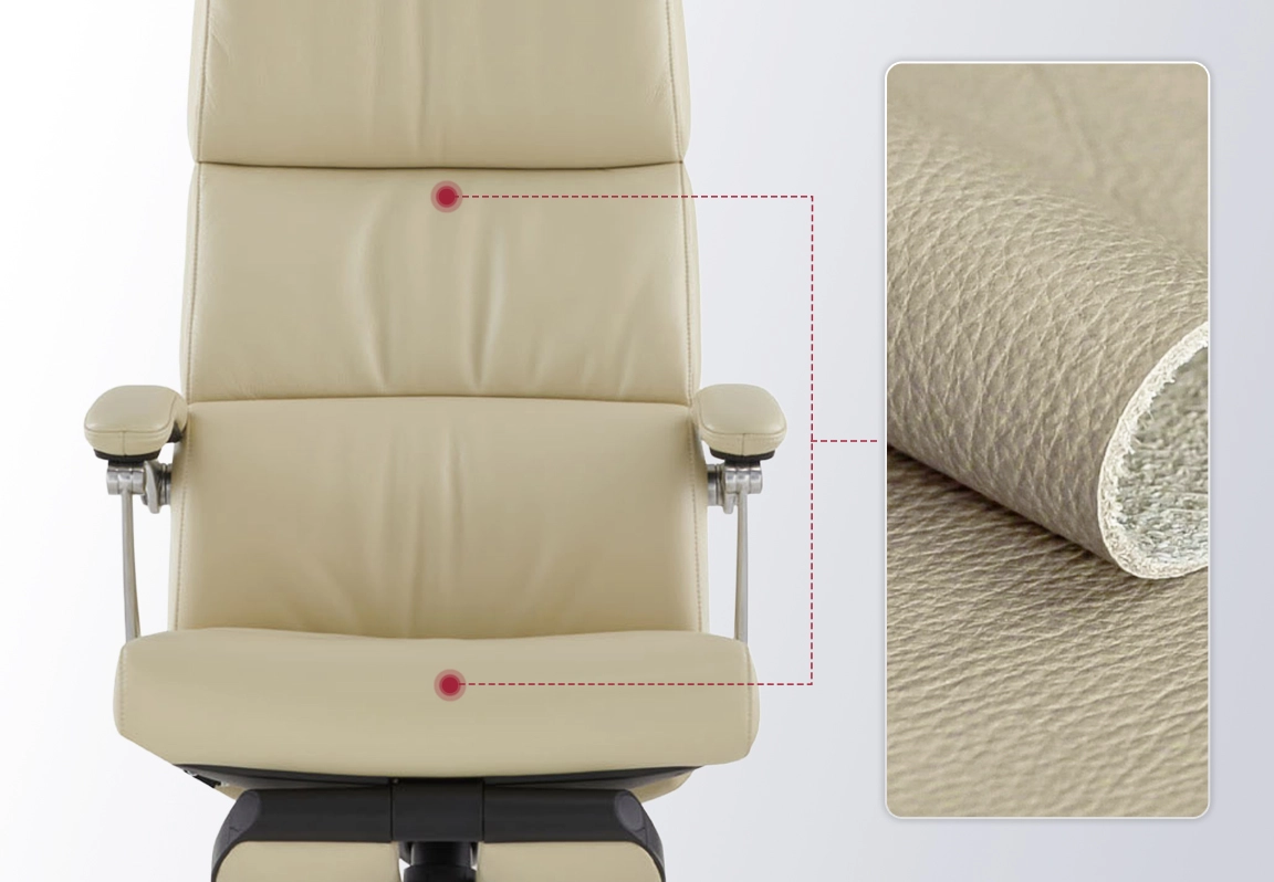 chất liệu da ghế 2467a