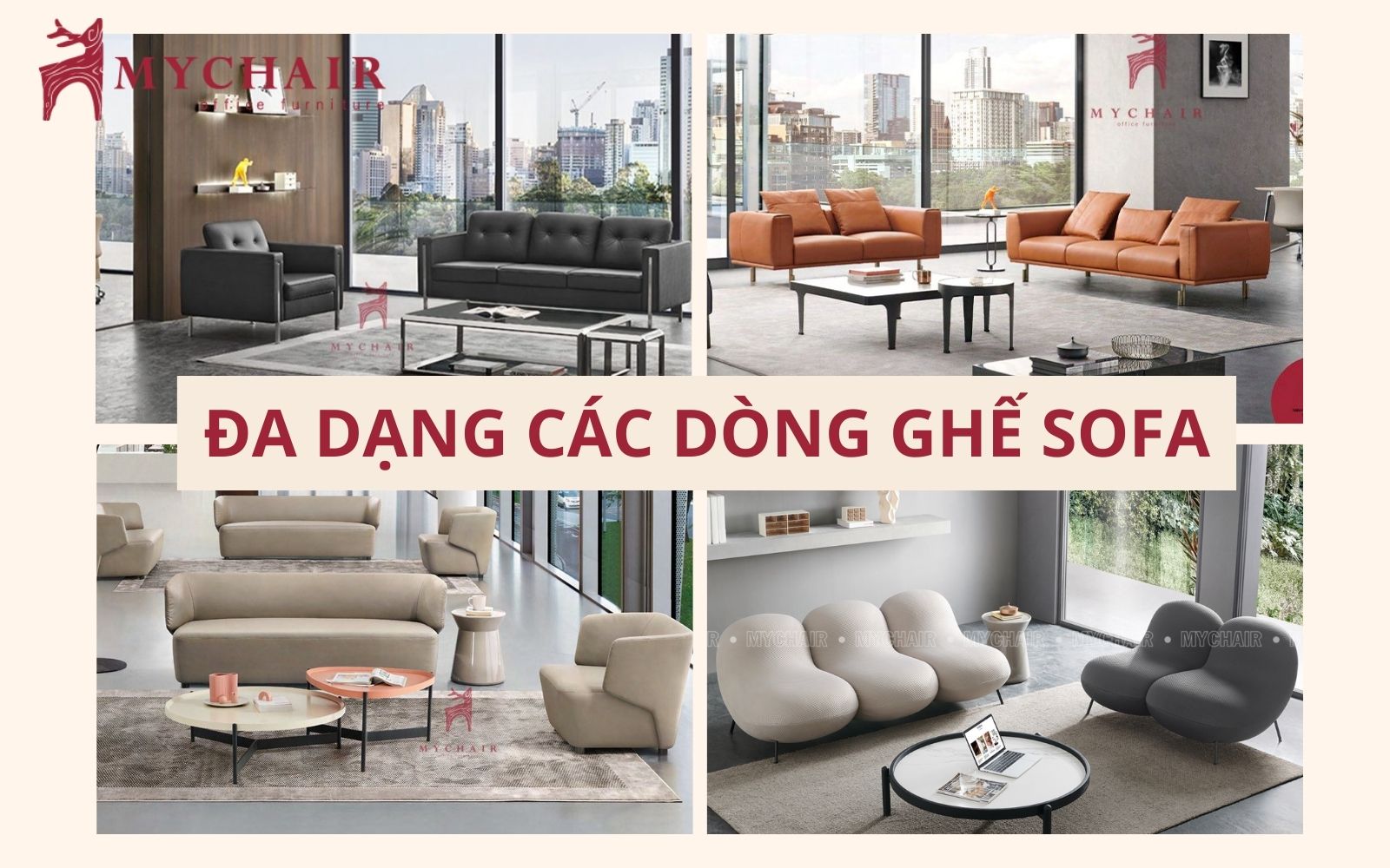 Mychair cung cấp những dòng sofa nào tại Bình Tân