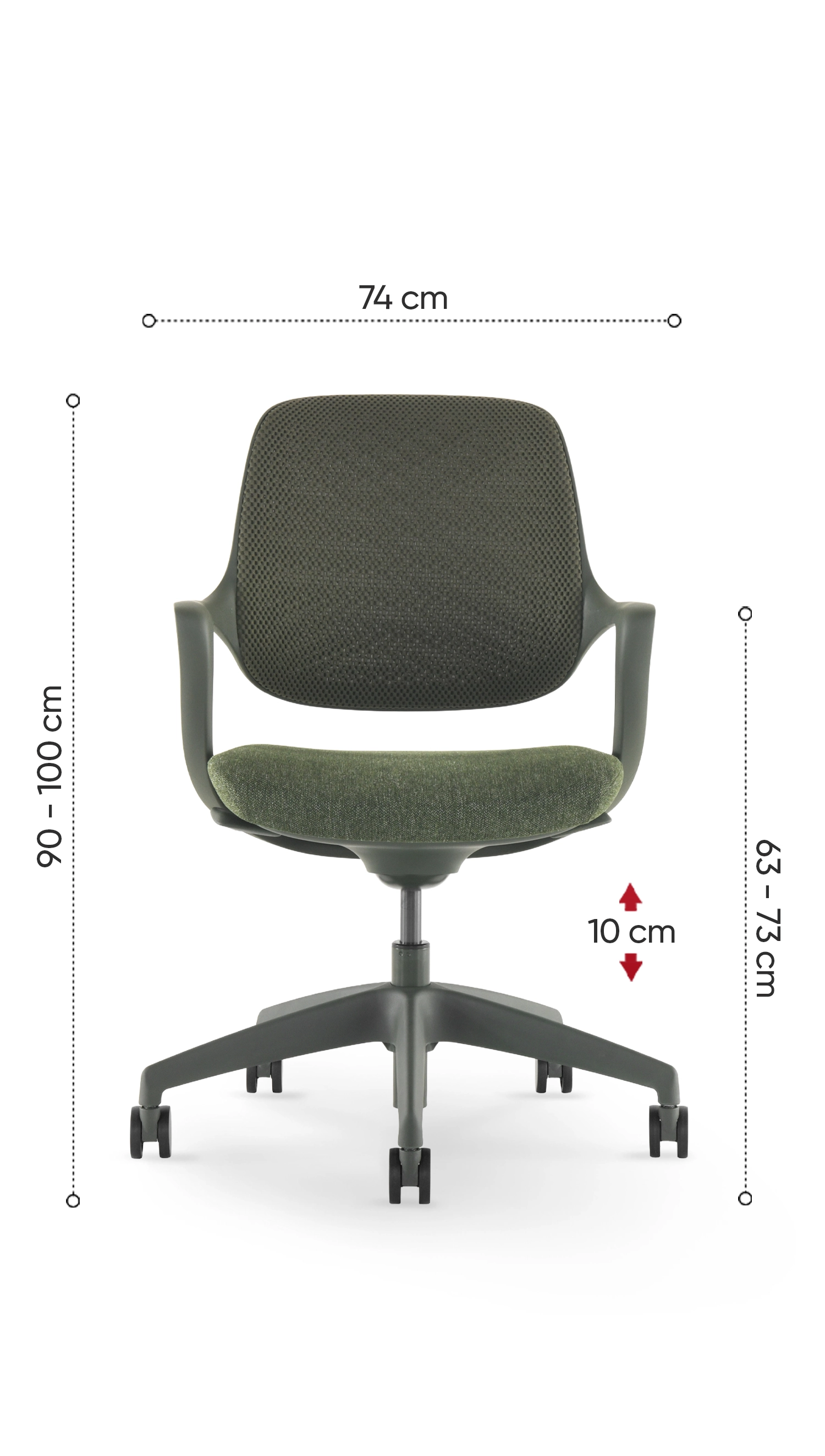 ghế xoay văn phòng niro