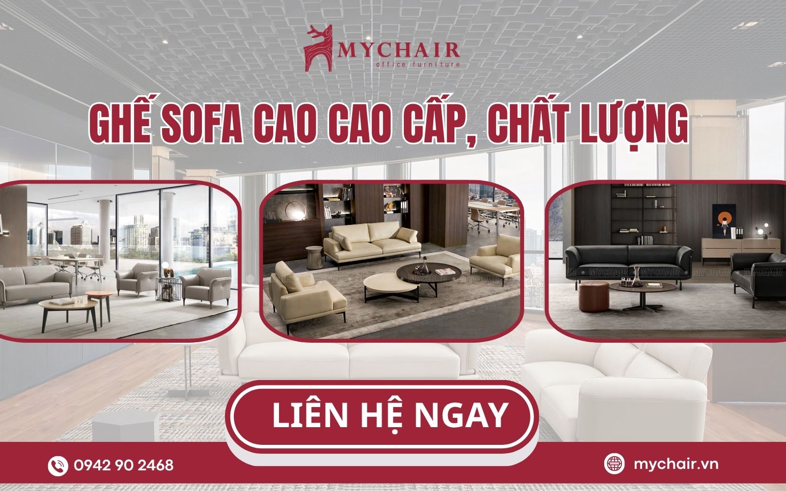 Mua ghế sofa đẹp mắt, chất lượng cao và giá tốt tại MyChair