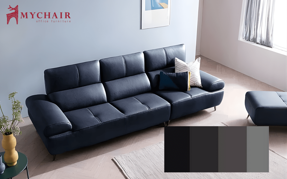 bảng màu tối chọn ghế sofa