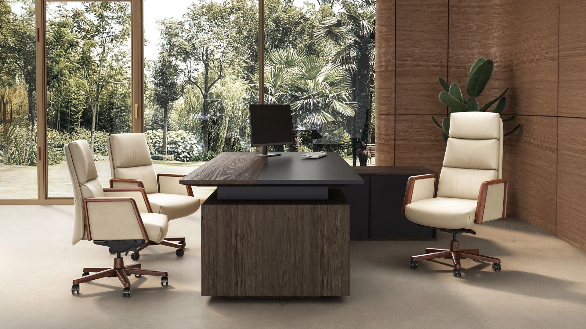 banner ghế tổng giám đốc