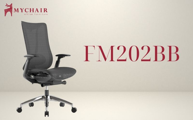 ghế công thái học lưng trung cho người dưới 1m60