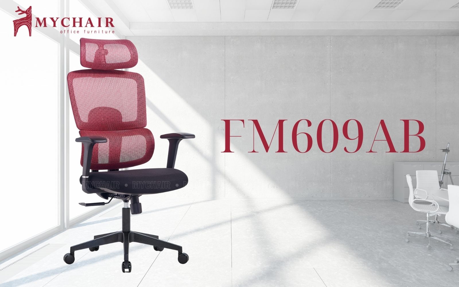 Ghế gaming cho streamer giá rẻ MyChair FM609AB