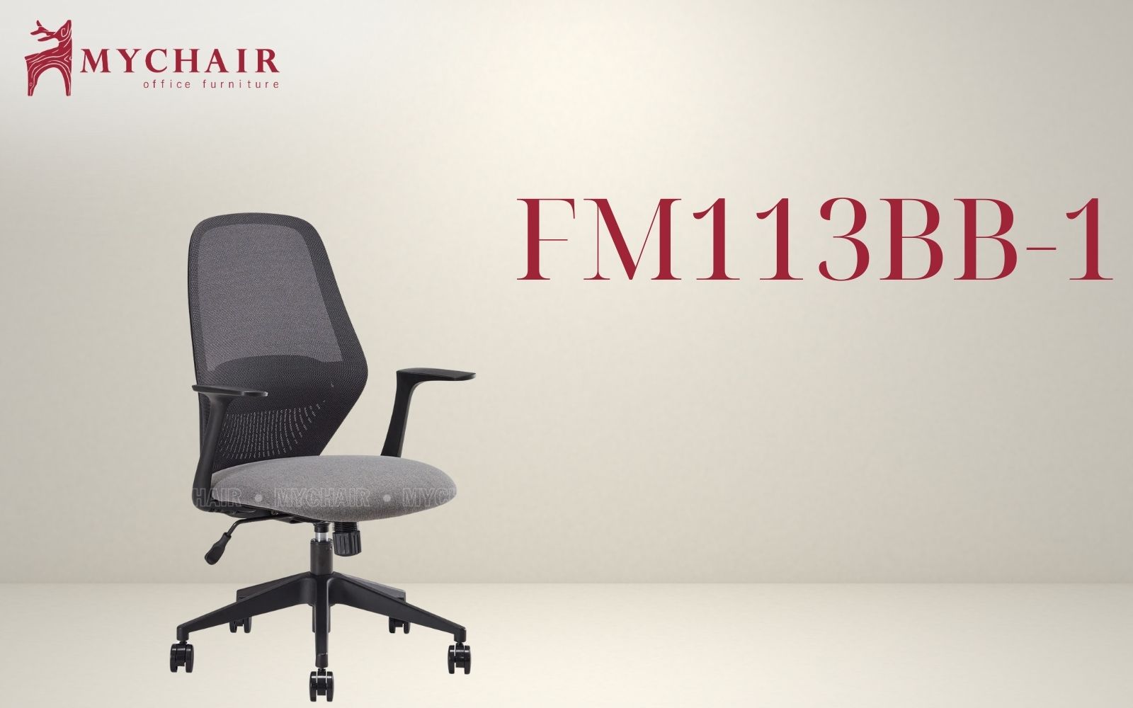 Ghế làm việc chống đau lưng FM113BB-1