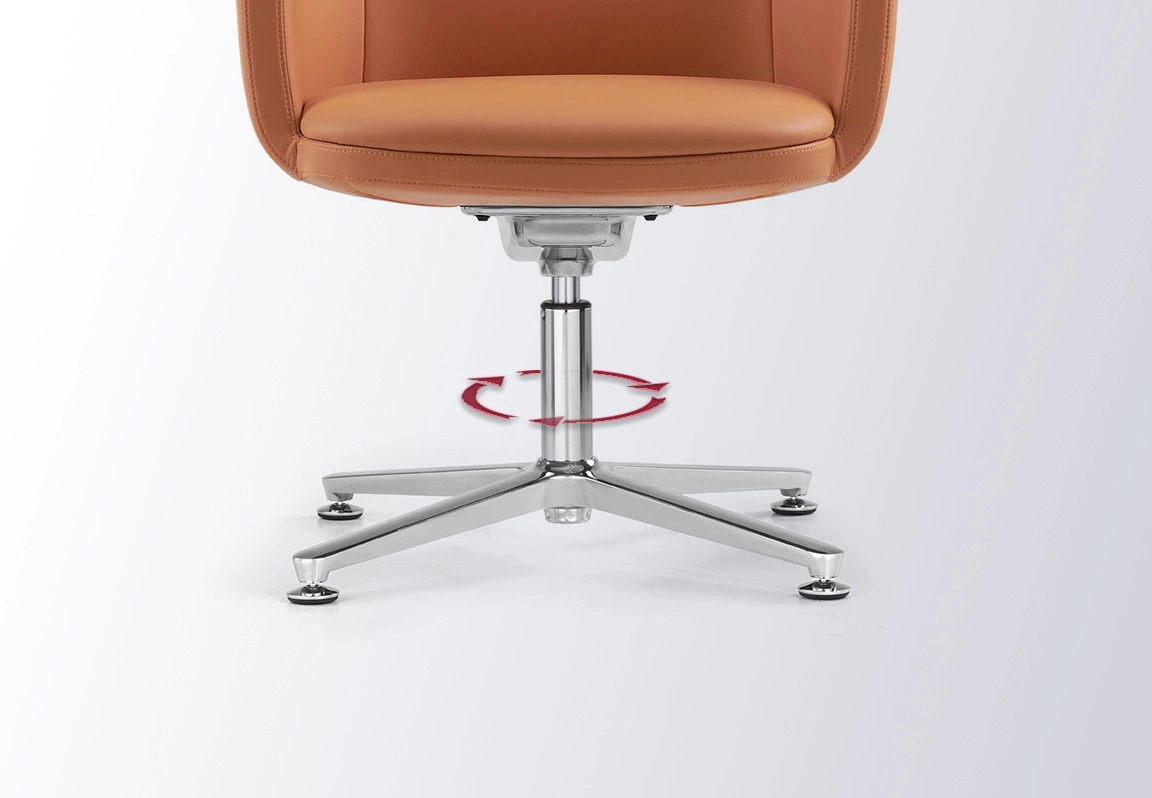 ghế ph&ograve;ng họp ch&acirc;n cố định 2512c