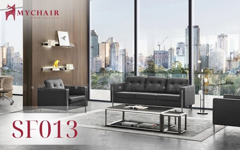 Ghế sofa đen cao cấp MyChair SF013