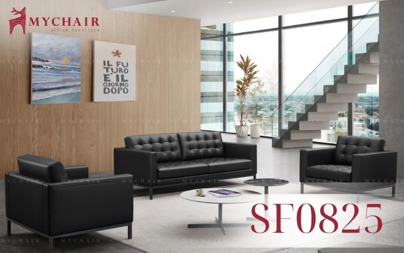 Sofa màu đen cao cấp MyChair SF825