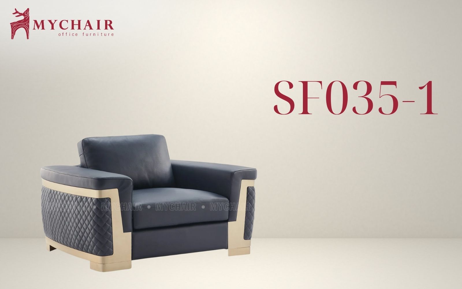 ghế sofa màu xanh dương