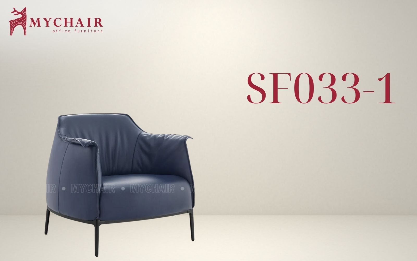 mẫu sofa màu xanh dương kiểu dáng hiện đại