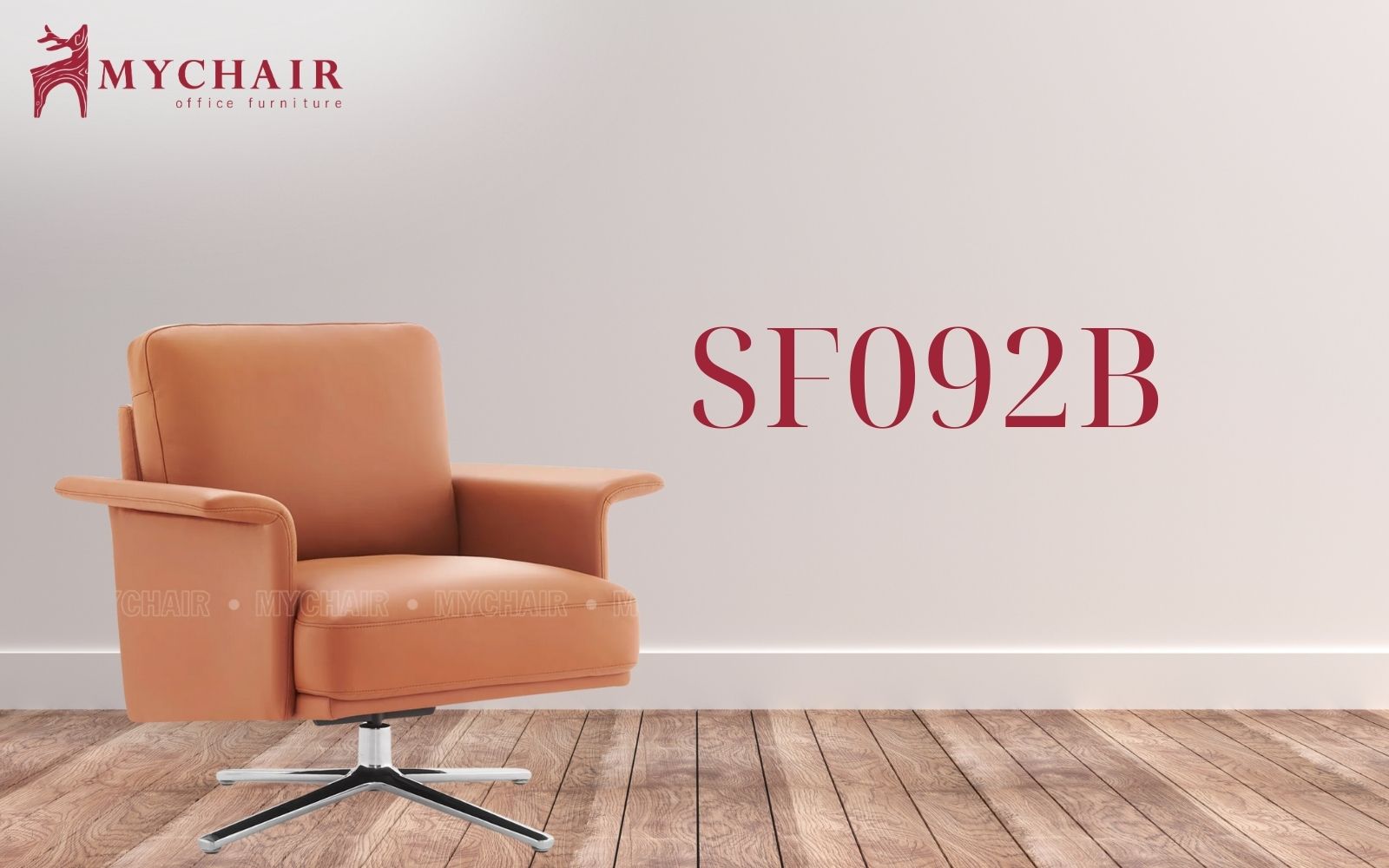 mẫu ghế tiếp khách bọc da