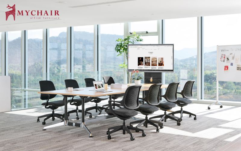 Chất liệu, dáng ghế phù hợp cho văn phòng