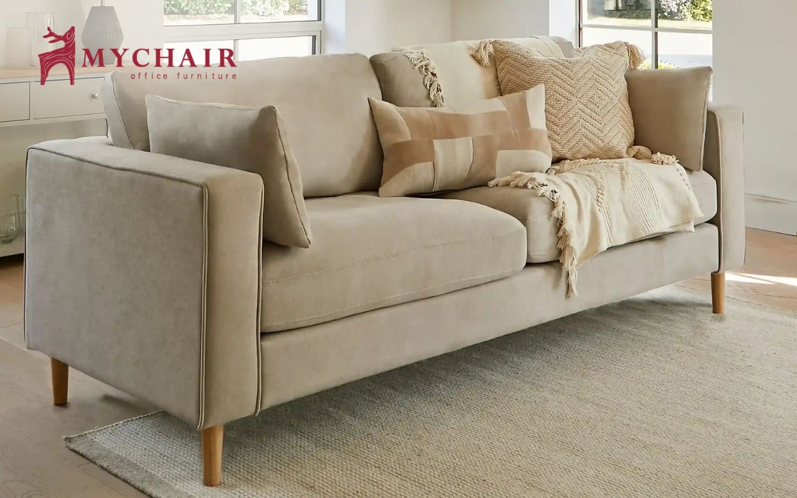Một số ưu điểm của sofa màu be