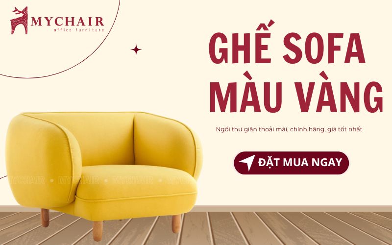 mua ghế sofa màu vàng