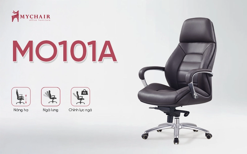 MyChair MO101B với thiết kế ghế xoay giám đốc hiện đại, tinh tế ghế MyChair MO101B