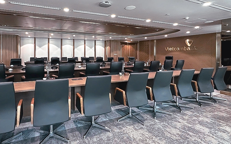 ghế mychair tại phòng họp Hội sở Vietcombank 
