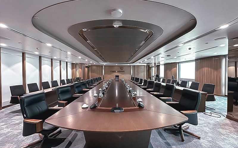 ghế mychair tại phòng họp Hội sở Vietcombank 