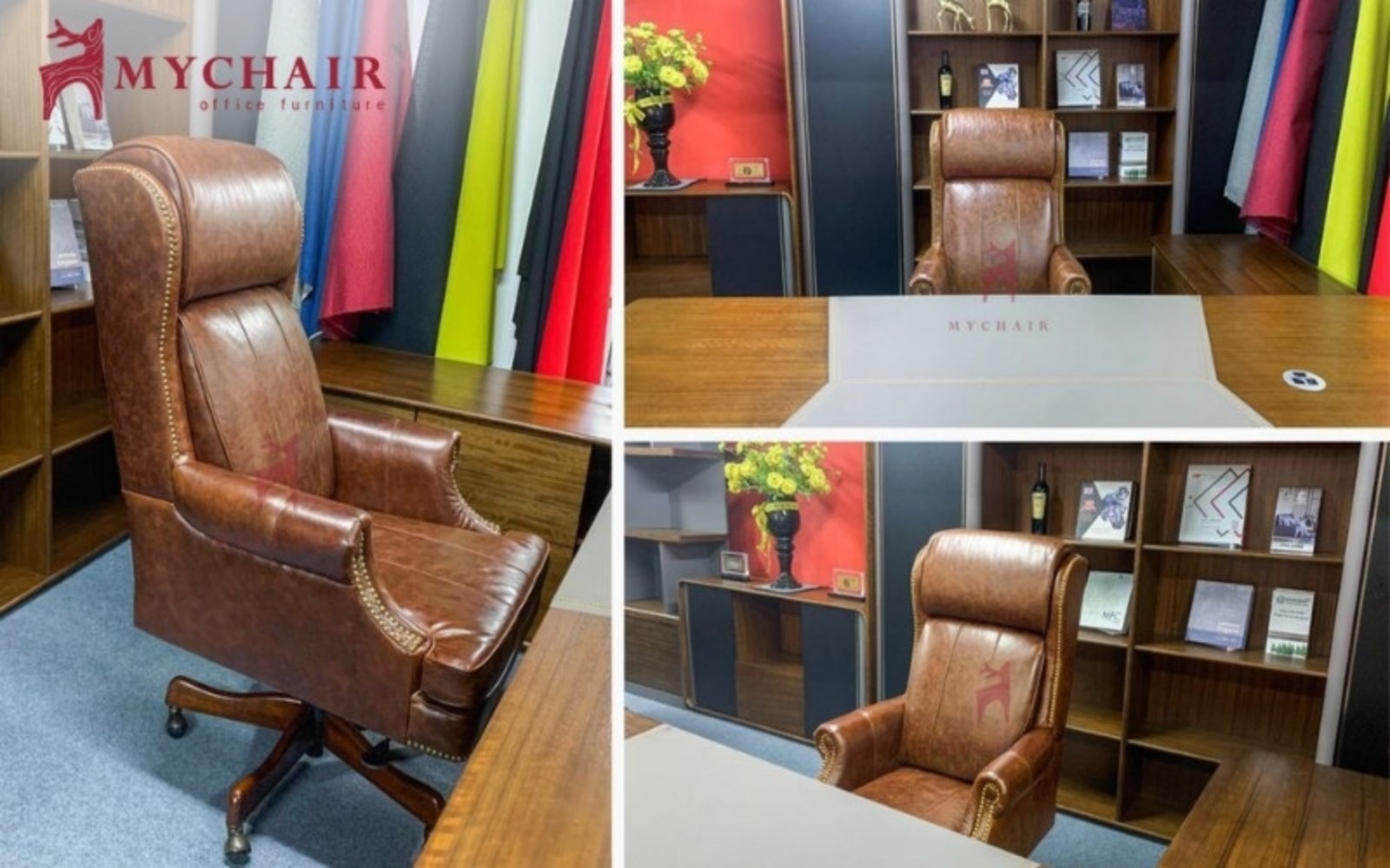 Ghế da văn phòng bề thế và đẳng cấp PRE2