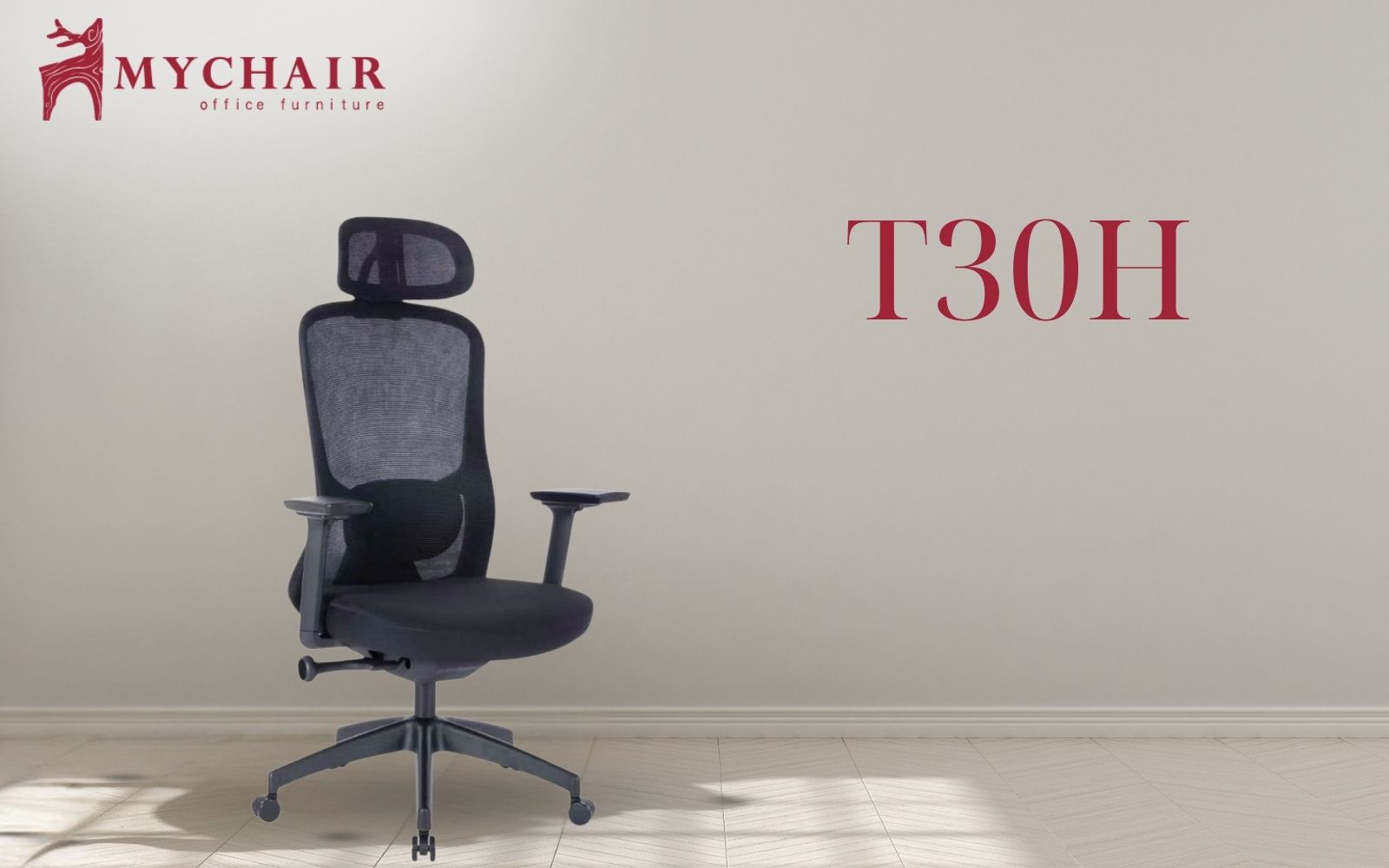 T30H là mẫu ghế lưới văn phong cao cấp hiện đại