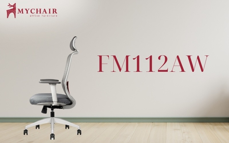 Ghế lưới văn phòng xoay lưng cao MyChair FM112AW