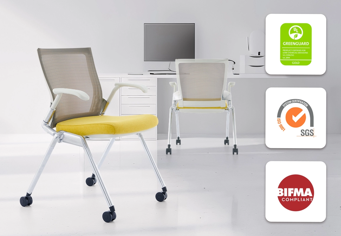 chứng nhận chất lượng ghế đ&agrave;o tạo natal