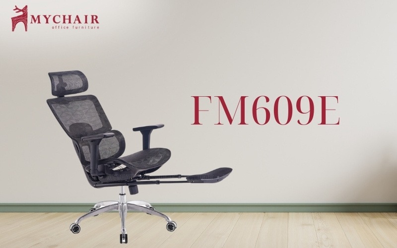 Ghế lưới văn phòng ngả lưng MyChair FM609E cao cấp nhập khẩu MyChair FM203AW với thiết kế ngả lưng nằm thoải mái