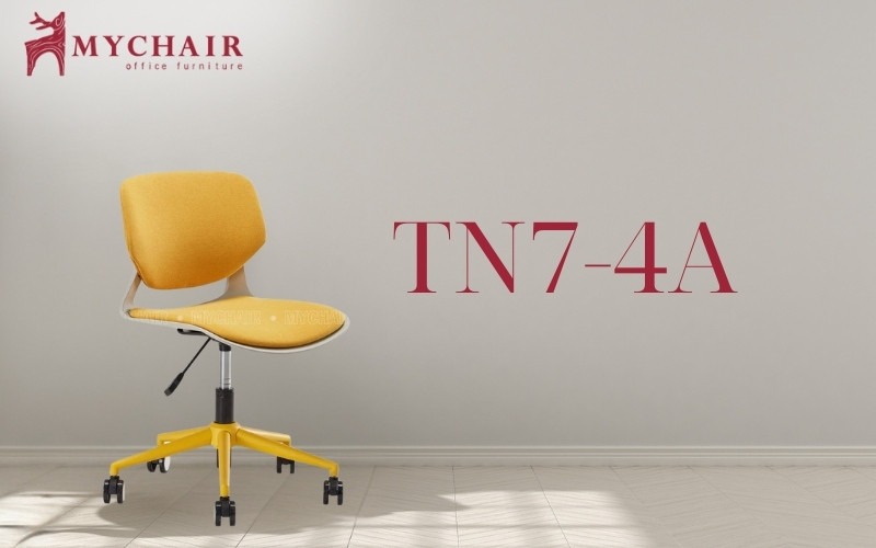 Ghế xoay văn phòng MyChair TN7-4 lưng thấp hiện đại Ghế văn phòng cao cấp lưng thấp MyChair TN7-4