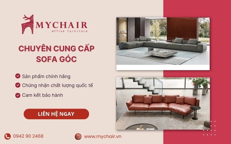Địa chỉ mua ghế sofa góc chất lượng, đa dạng mẫu mã