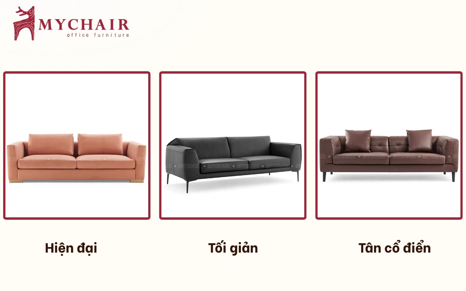 Phong cách thiết kế sofa phòng khách thể hiện gu thẩm mỹ và cá tính của gia chủ