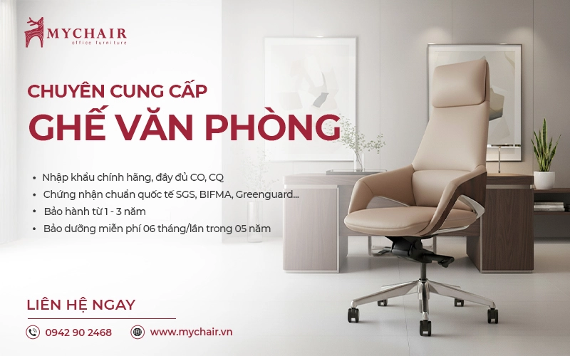 7 Lý do vì sao nên chọn ghế văn phòng tại MyChair?