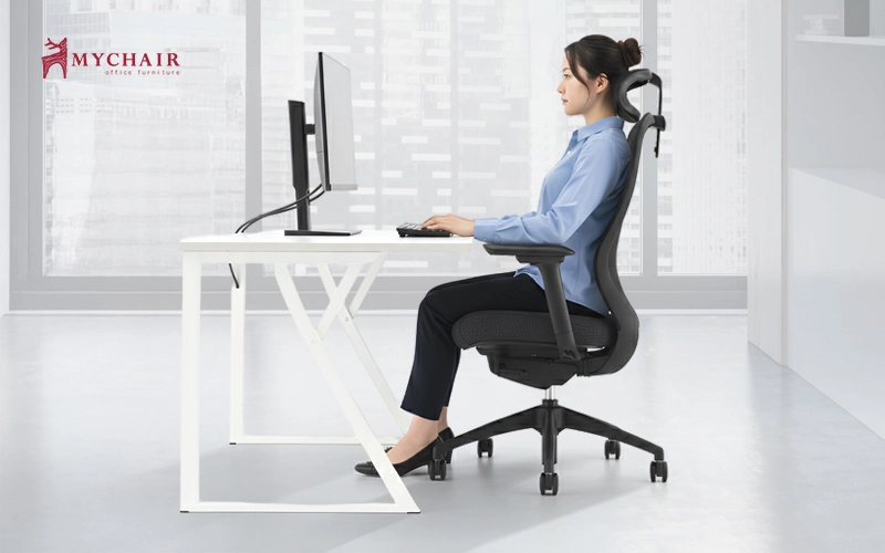 nên chọn kích thước ghế văn phòng phù hợp với cơ thể