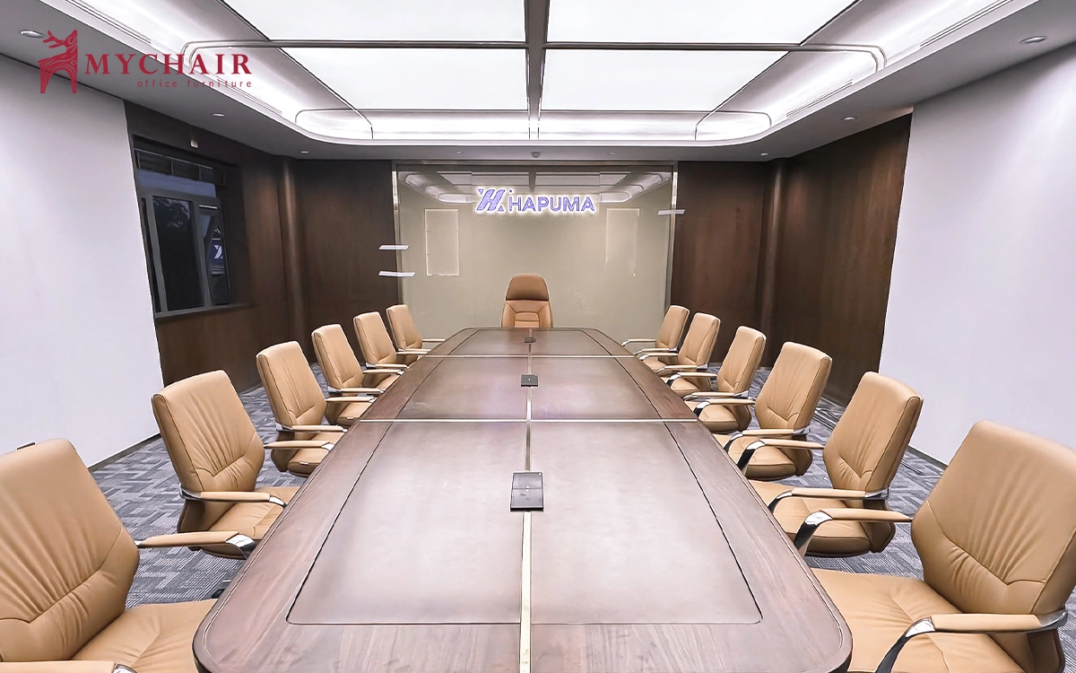 lắp đật nội thất phòng họp hapuma