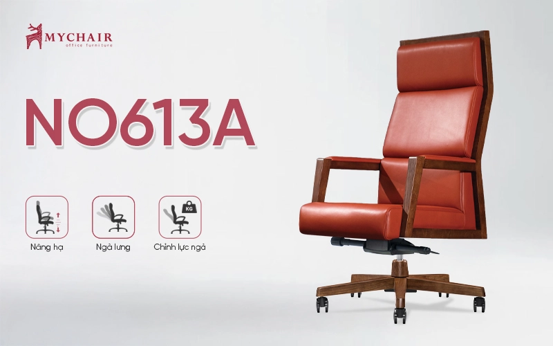 Ghế chủ tịch đẹp MyChair NO613A giá tốt