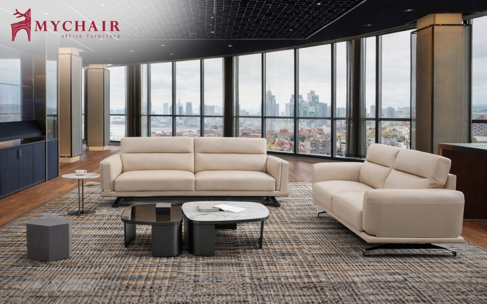 Mẫu sofa bộ là lựa chọn phổ biến cho phòng khách và các không gian tiếp khách