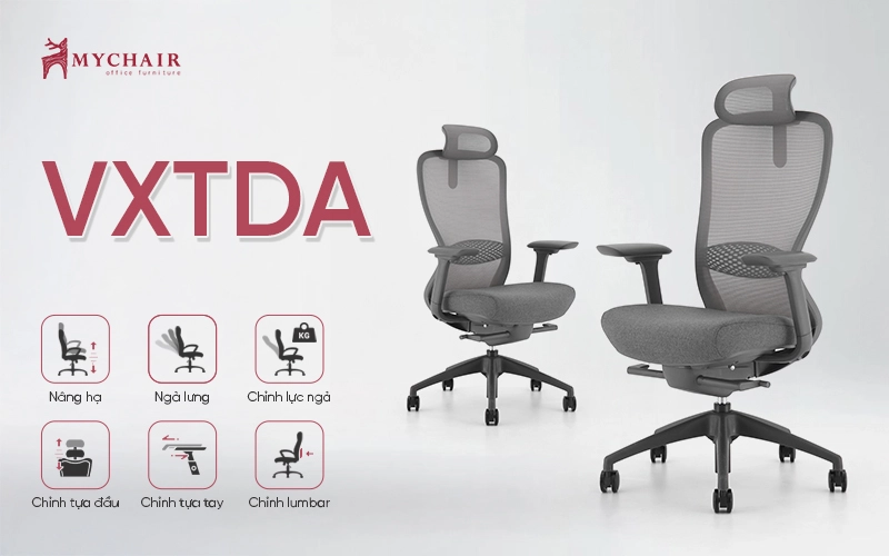 Ghế văn phòng giá rẻ​ MyChair XKTDA