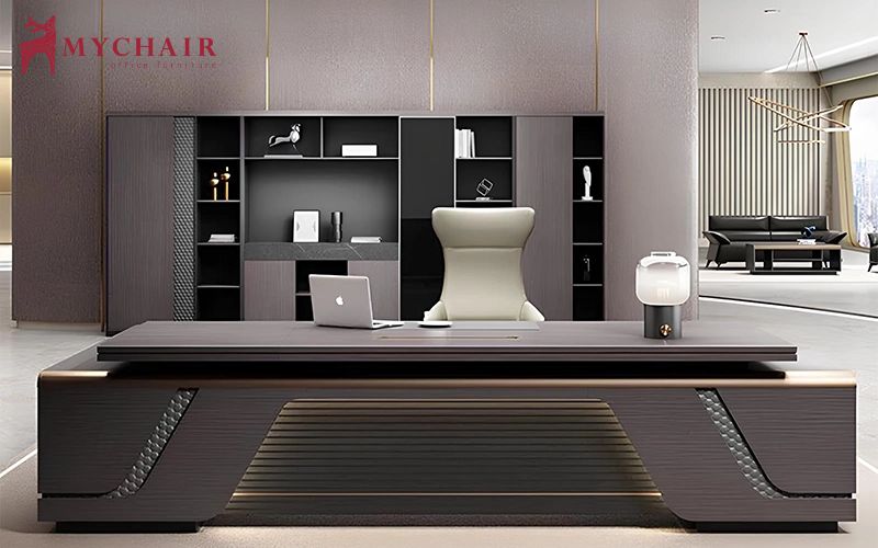 bàn giám đốc hình chữ nhật NBLD09