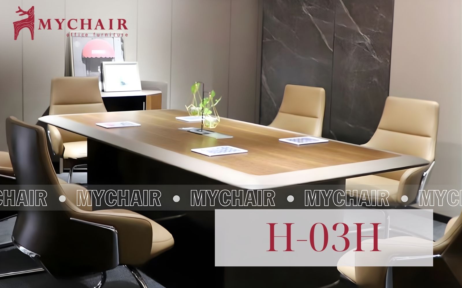 Kích thước gọn gàng, phù hợp phòng họp nhóm nhỏ và vừa