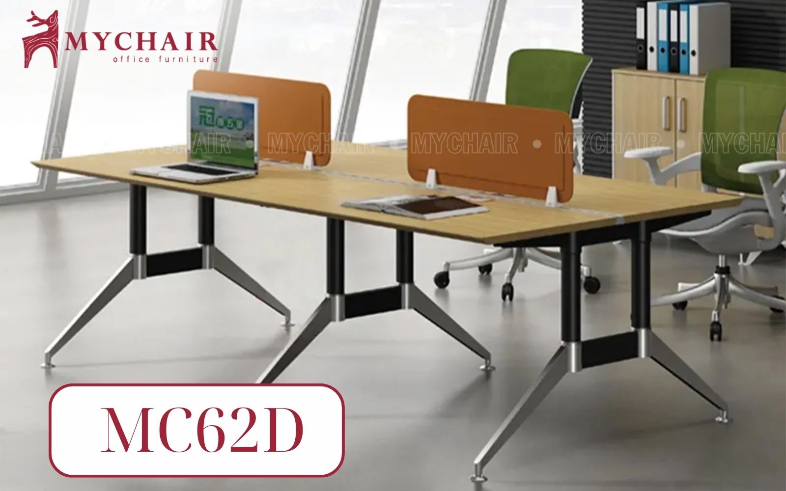 MyChair MC62D mang đến không gian làm việc rộng rãi MyChair MC62D mang đến không gian làm việc rộng rãi