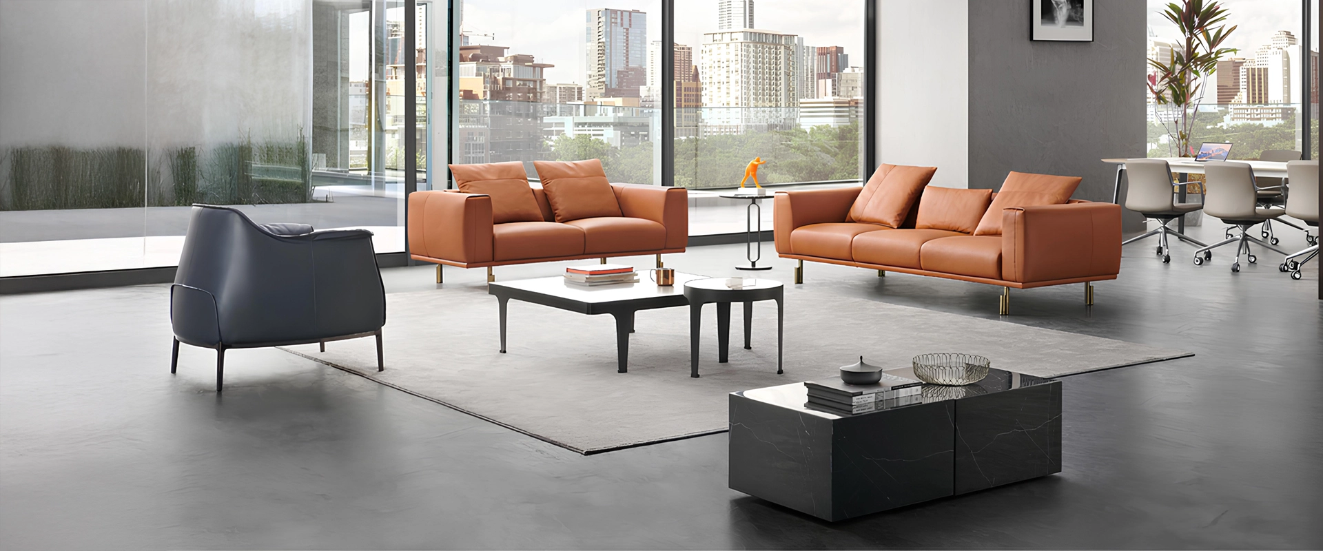 bàn trà chân sắt