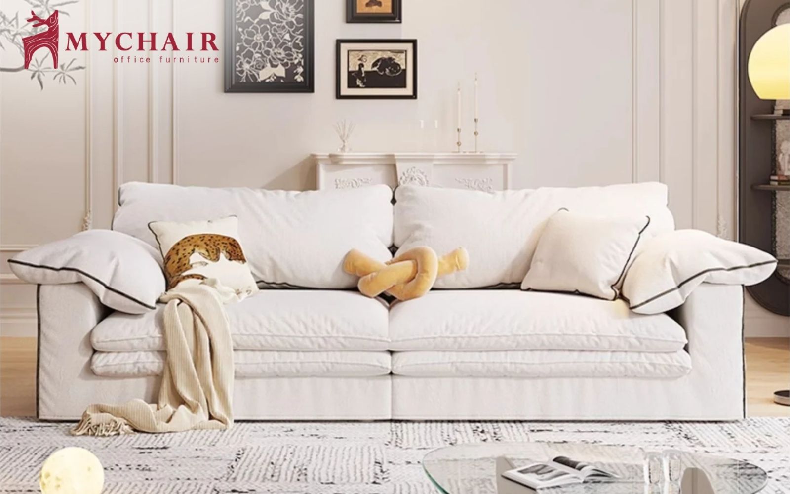 Là chất liệu ghế sofa có nguồn gốc tự nhiên với ưu điểm thoáng khí tuyệt vời