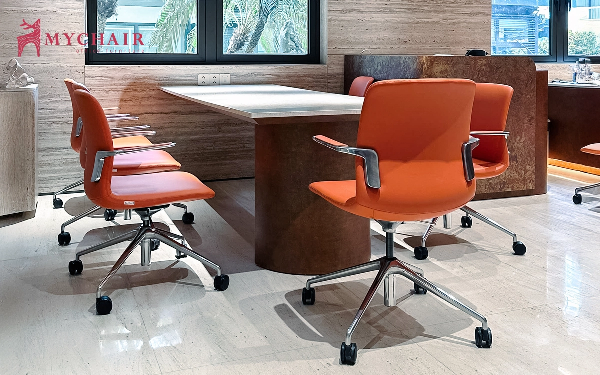 dự án cung cấp nội thất văn phòng cho trường nguyễn bỉnh khiêm củ mychair