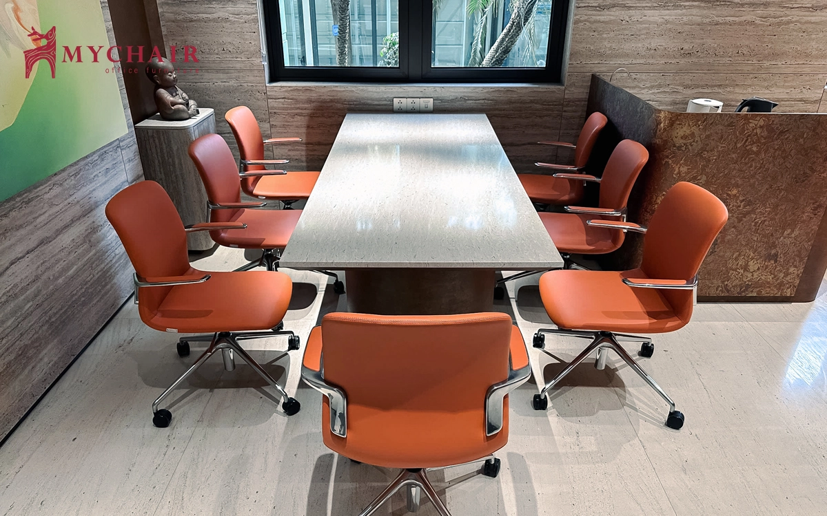 dự án cung cấp nội thất văn phòng cho trường nguyễn bỉnh khiêm củ mychair