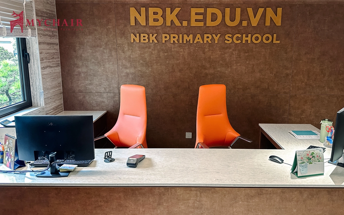 dự án cung cấp nội thất văn phòng cho trường nguyễn bỉnh khiêm củ mychair