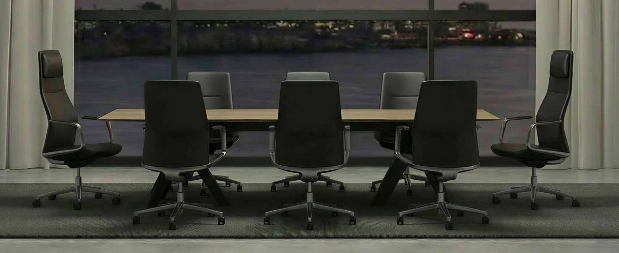 ghế văn ph&ograve;ng bọc da fk020a